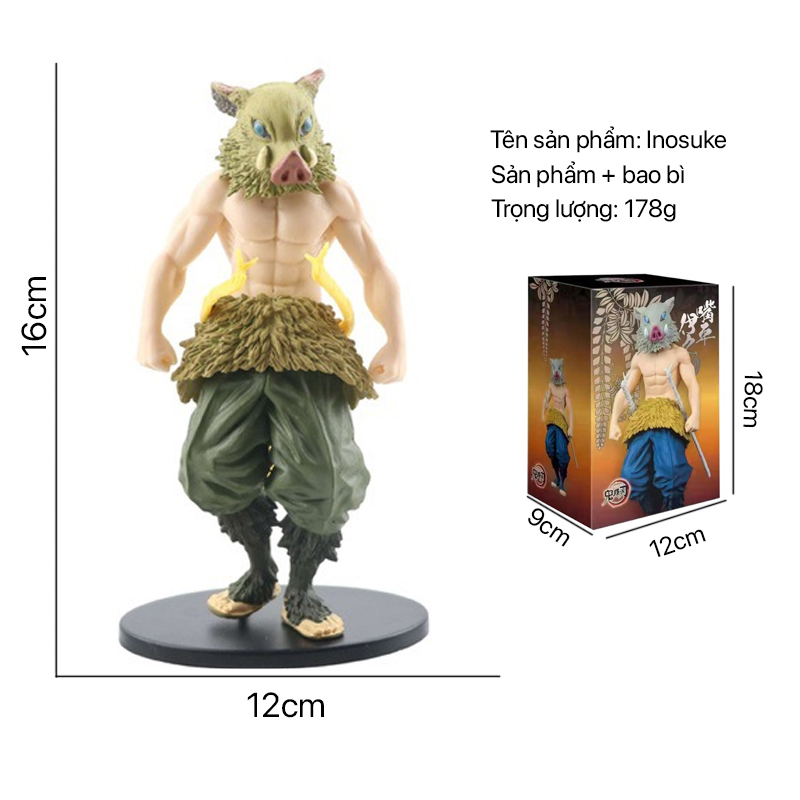 Mô hình Demon Slayer - Inosuke 10cm 1 Mô hình Demon Slayer